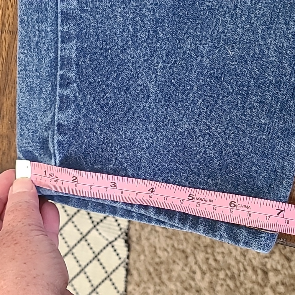 Vtg 9/10 WRANGLER high waist mom jeans women's country Western Made In USA. Y2K - Picture 9 of 9